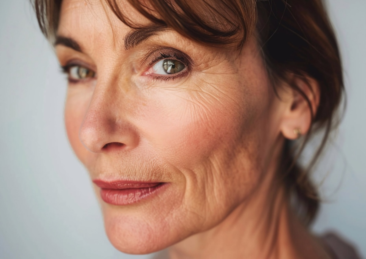 beautiful natural mature woman