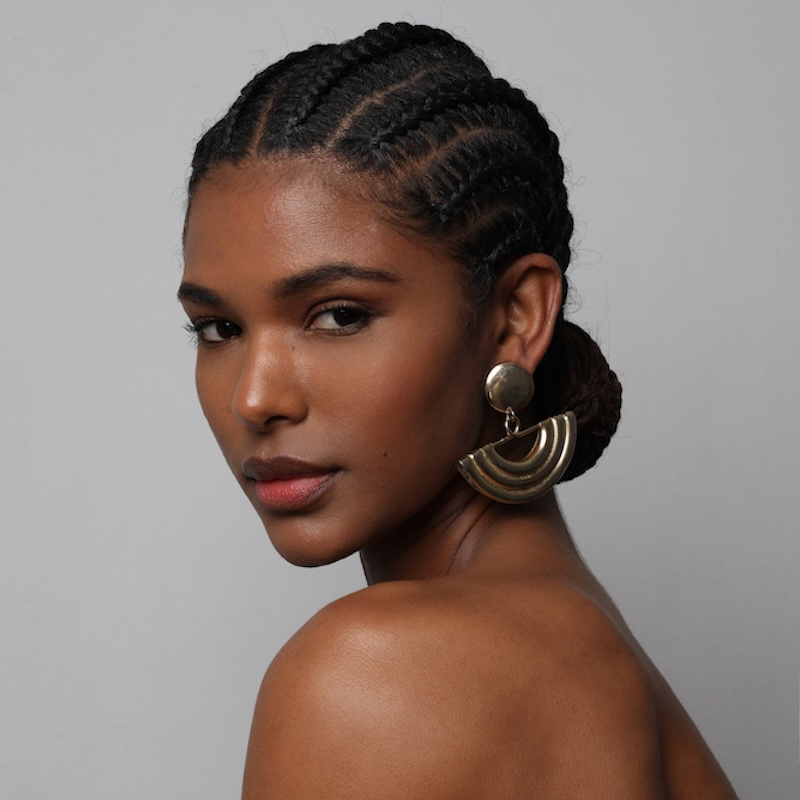 beautiful natural young woman