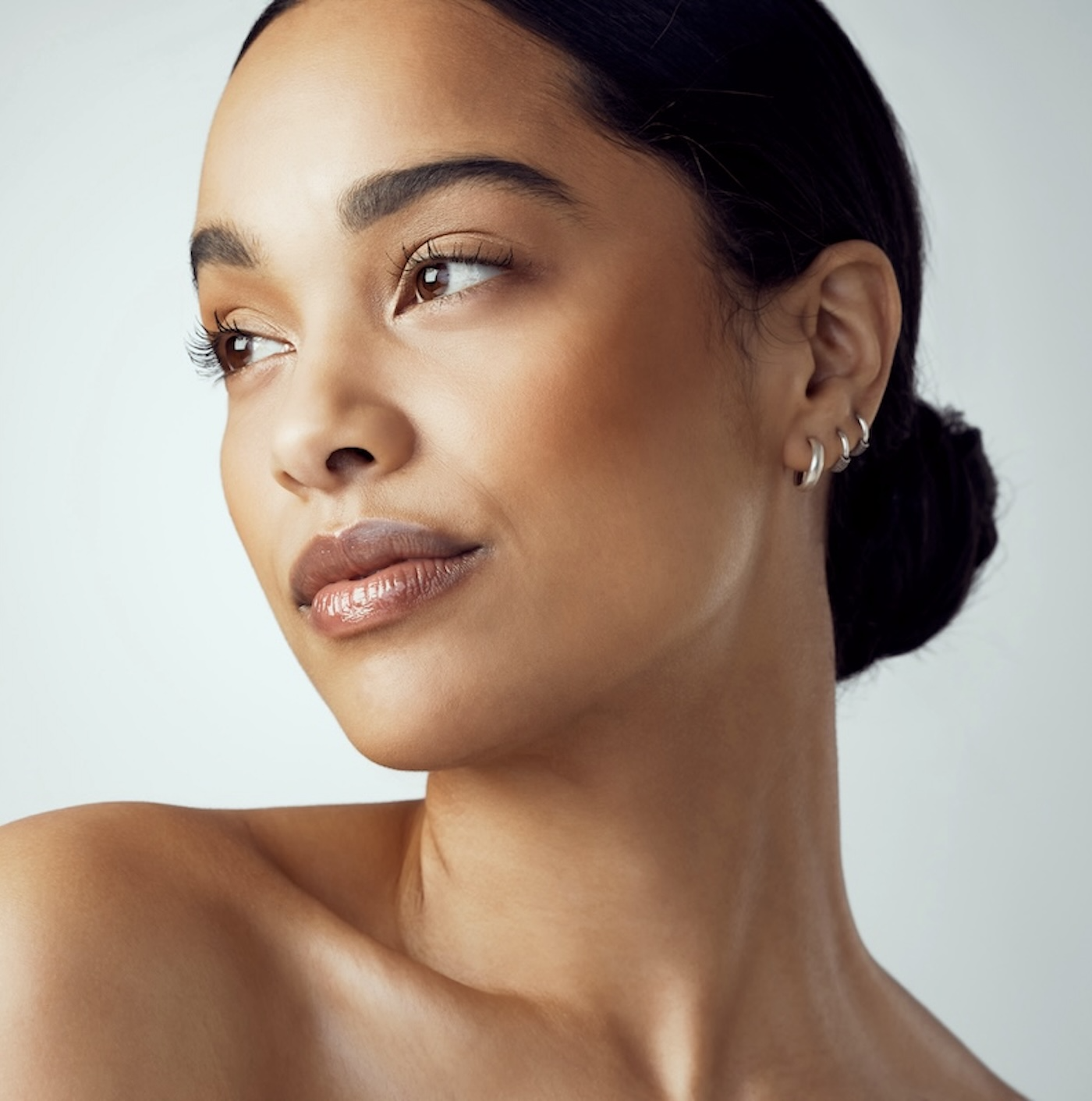 beautiful natural young woman