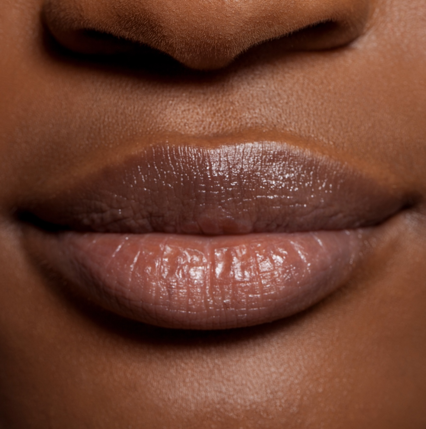 woman with beautiful full lips